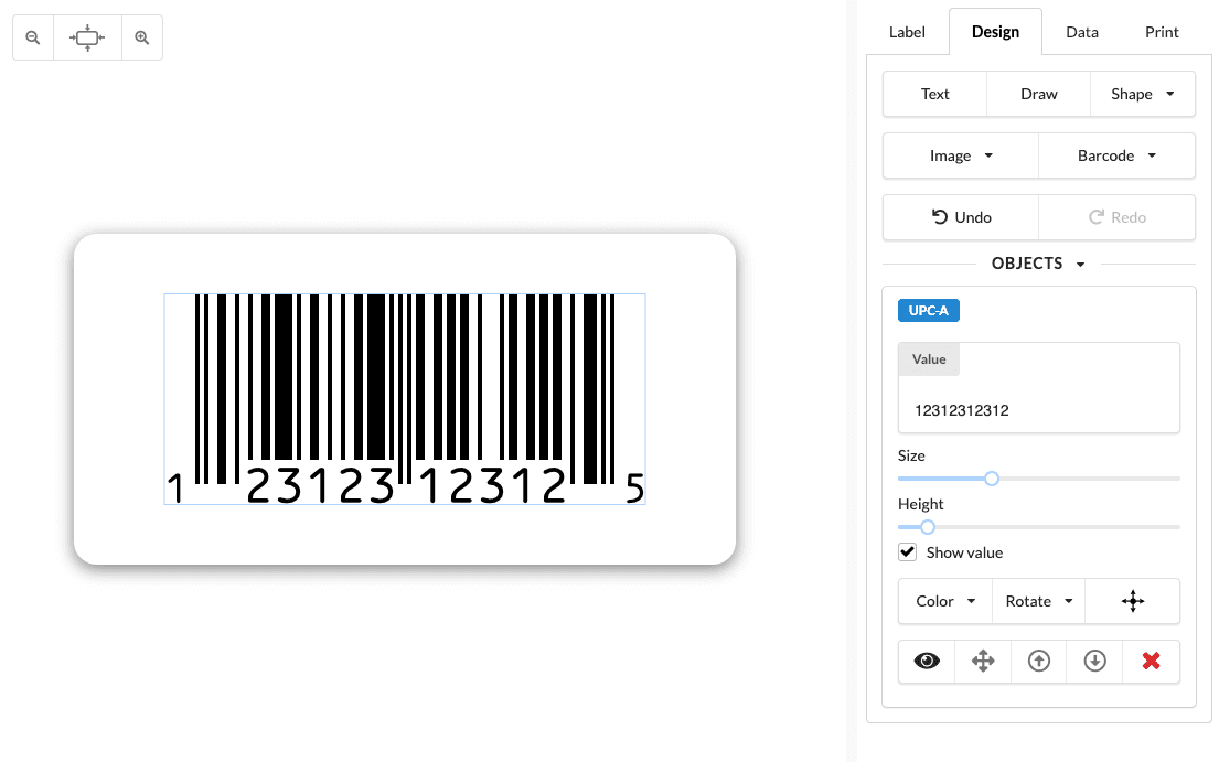 Using Variables With the Barcode Generator