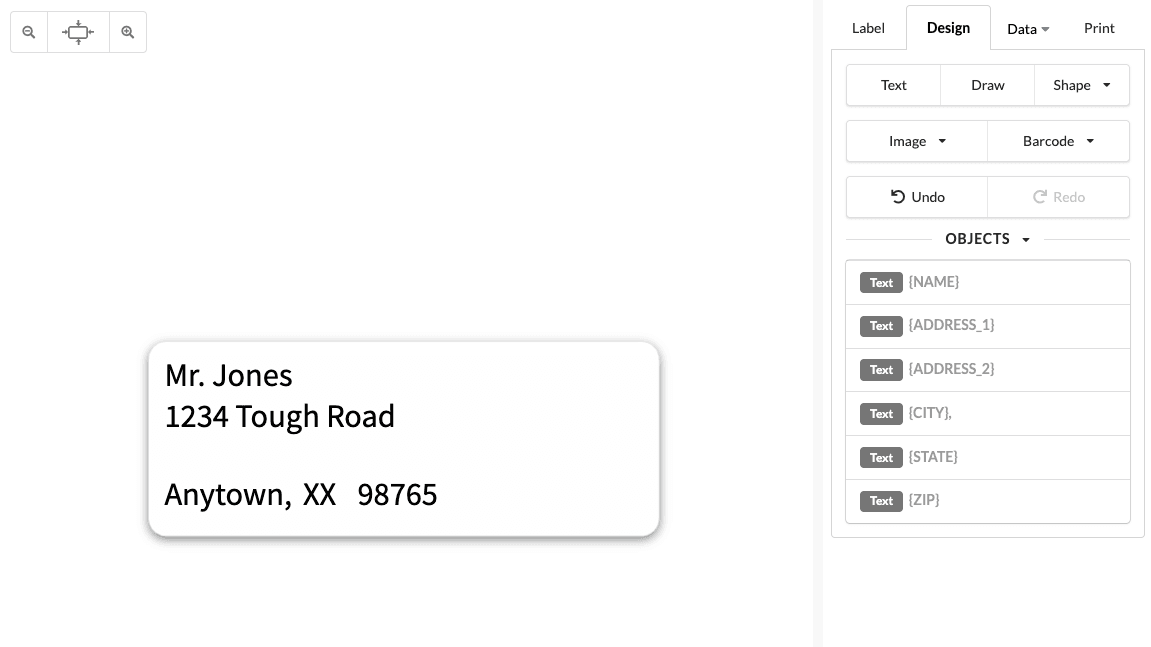 too many text objects