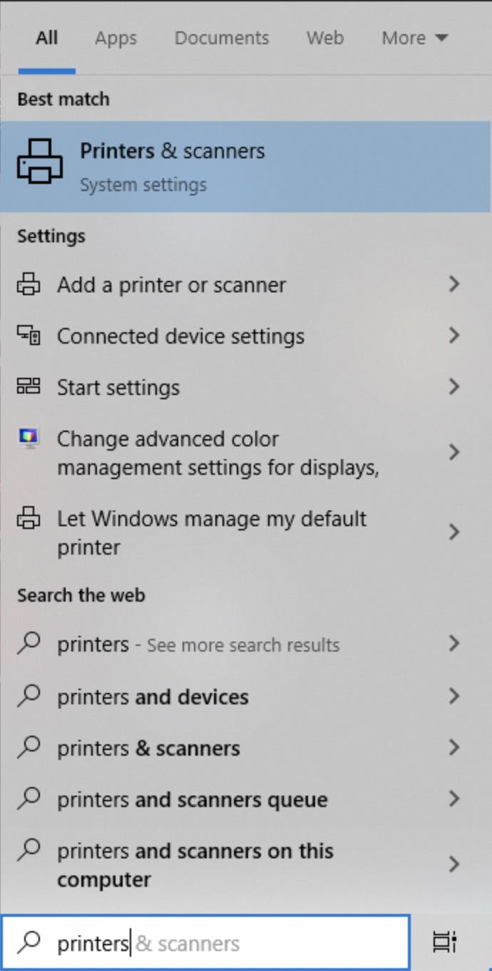 printers and scanners