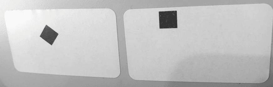 The first label printed with Label LIVE.