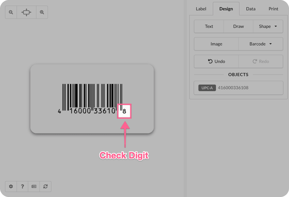 How to Create Barcodes Without Printed Check Digit