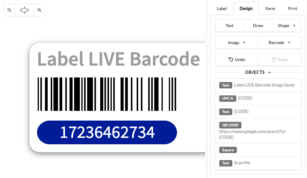 Scan Barcode And Save Copy As PNG Image